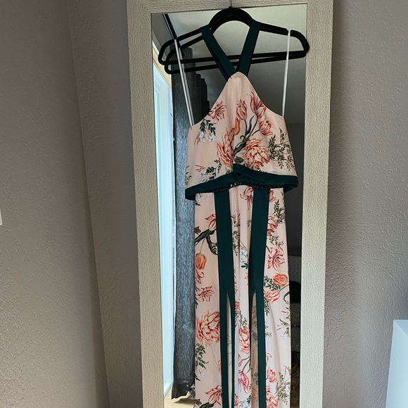 Aries Maxi high slit style stalker dress - Picture 2 of 8